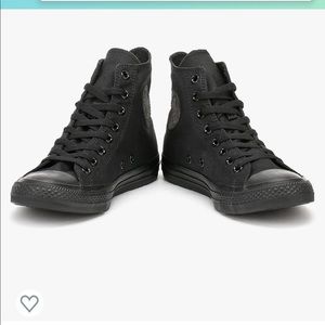 Converse chuck taylor black high top sneakers